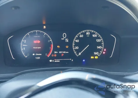 2024 Honda Civic Ex из США, поврежденный, VIN 2HGFE1F71RH336580